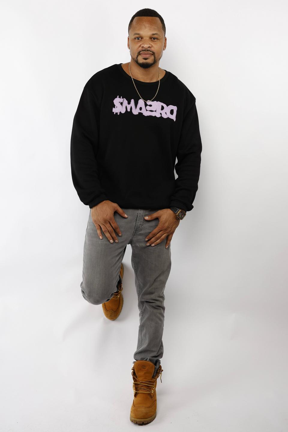Suede Ambitions - Lavender - Crew Neck