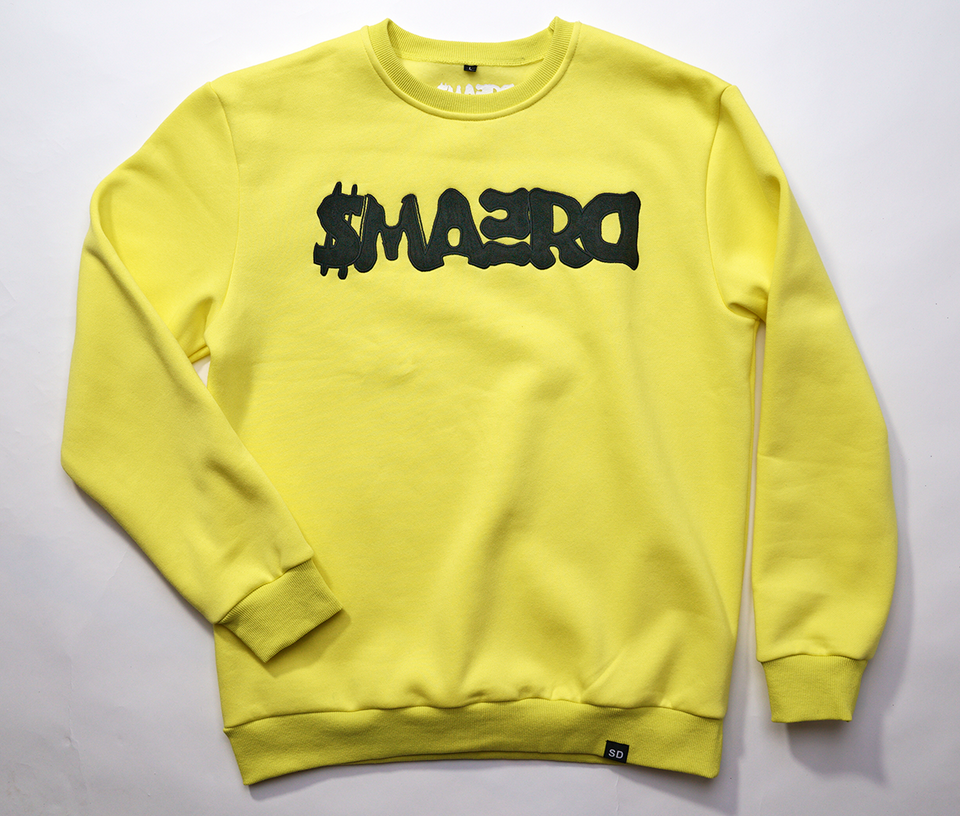 Suede Ambitions - Mars Yellow - Crew Neck