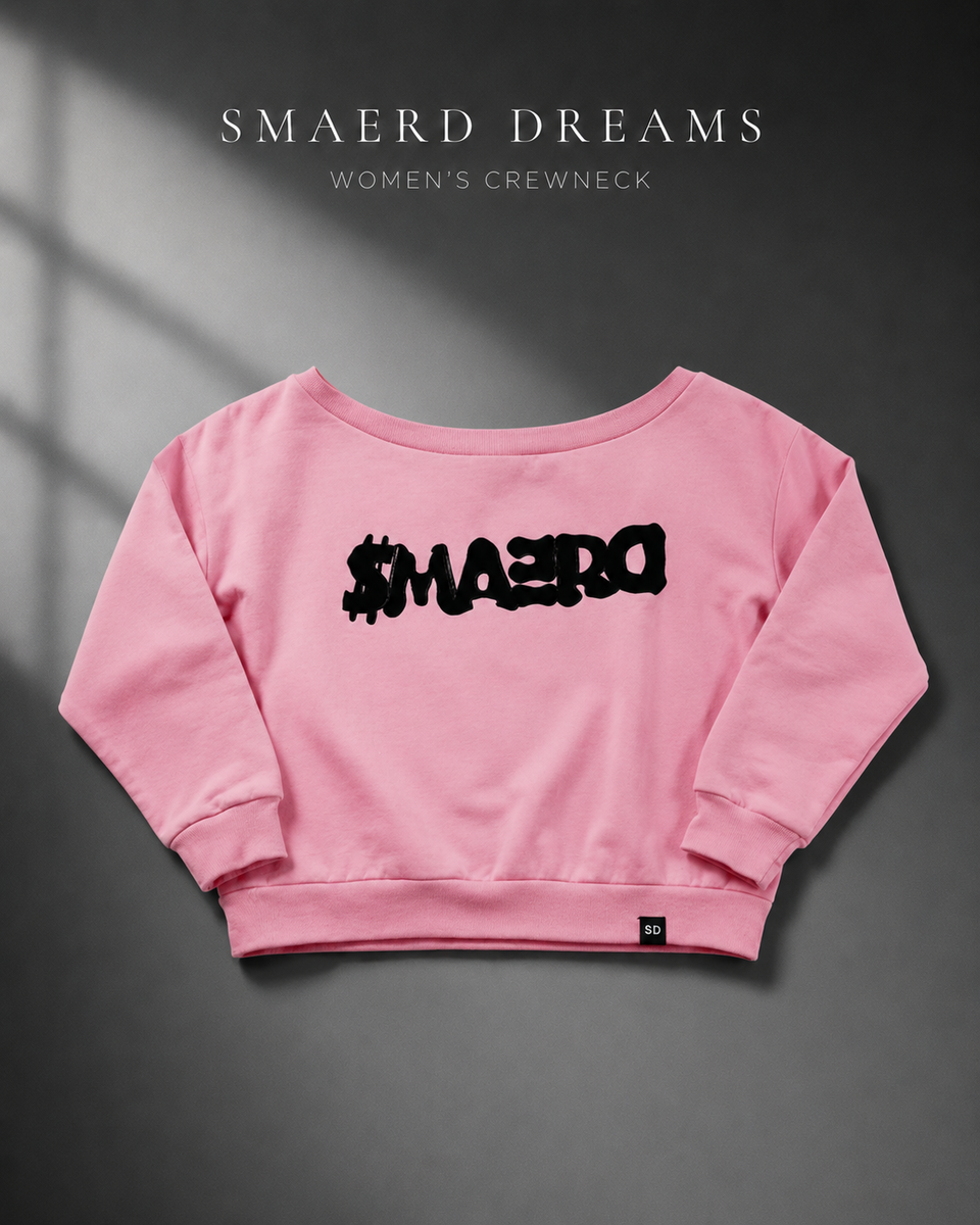 Suede Ambitions - Wmns - Cotton Candy - Crew Neck